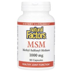Natural Factors MSM 1.000 mg 90 Cápsulas