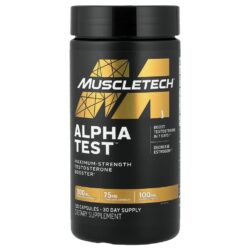 MuscleTech AlphaTest™ 120 Cápsulas