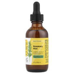 Seven Minerals Alecrim e Menta Óleo de Tratamento para Cabelos e Couro Cabeludo Com Rícino Preto Jamaicano e Vitamina E 60 ml (2 fl oz)