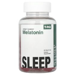 T-RQ Goma para Adultos Melatonina Sono Morango 60 Gomas