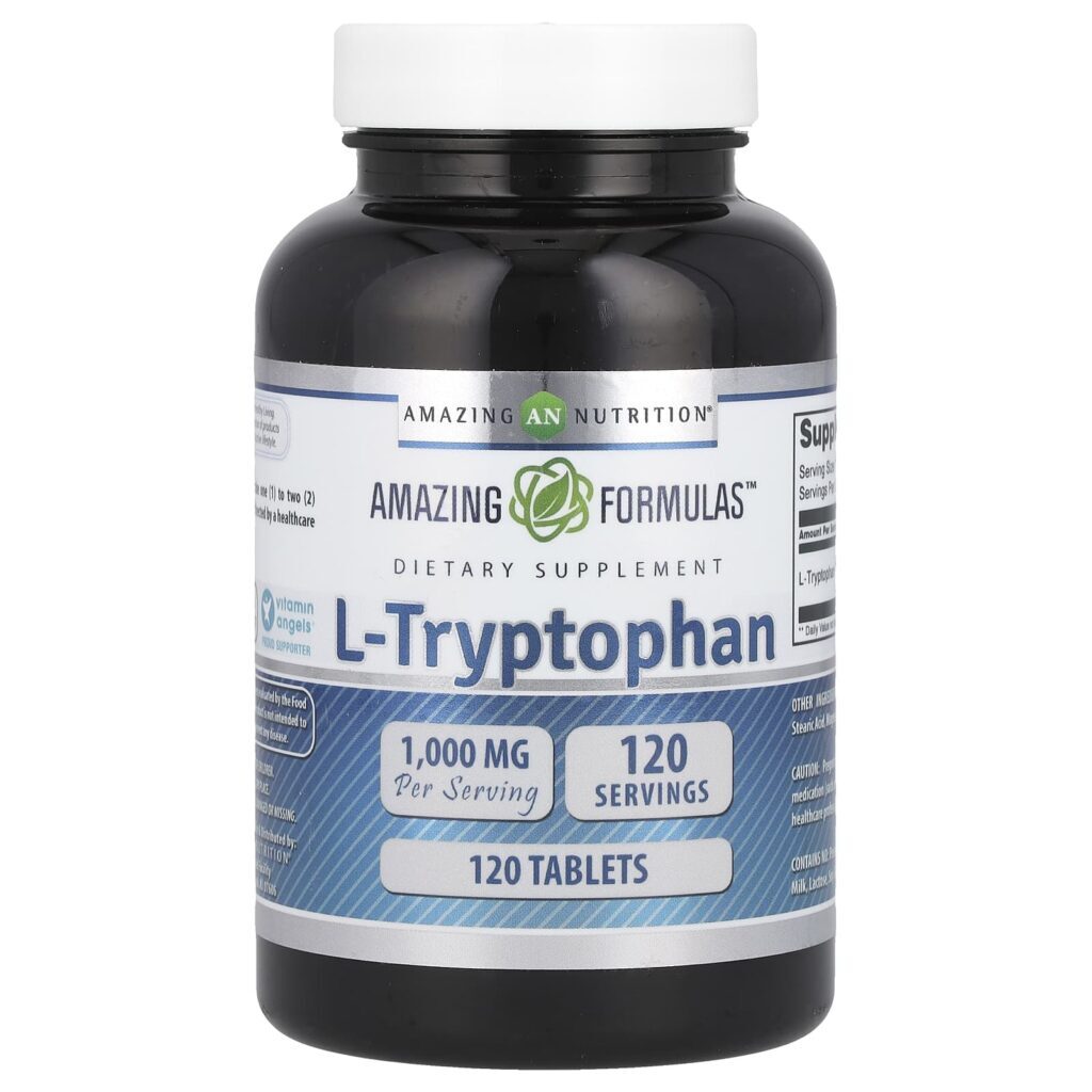 Amazing Nutrition L-Triptofano 1.000 mg 120 Comprimidos