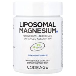 Codeage L-treonato de Magnésio Lipossomal 90 Cápsulas Vegetais
