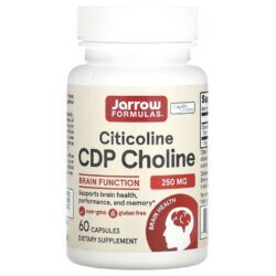 Jarrow Formulas Citicolina 250 mg 60 Cápsulas