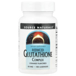 Source Naturals Complexo de Glutationa Reduzido Sabor Laranja 50 mg 100 Pastilhas