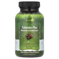 Irwin Naturals Yohimbe-Plus® Aprimoramento Máximo 100 Cápsulas Softgel Líquidas