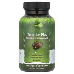 Irwin Naturals Yohimbe-Plus® Aprimoramento Máximo 100 Cápsulas Softgel Líquidas