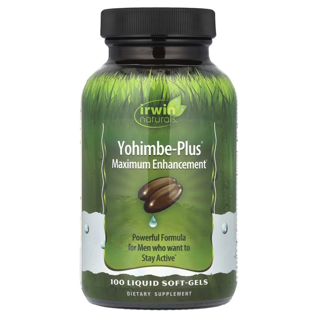 Irwin Naturals Yohimbe-Plus® Aprimoramento Máximo 100 Cápsulas Softgel Líquidas
