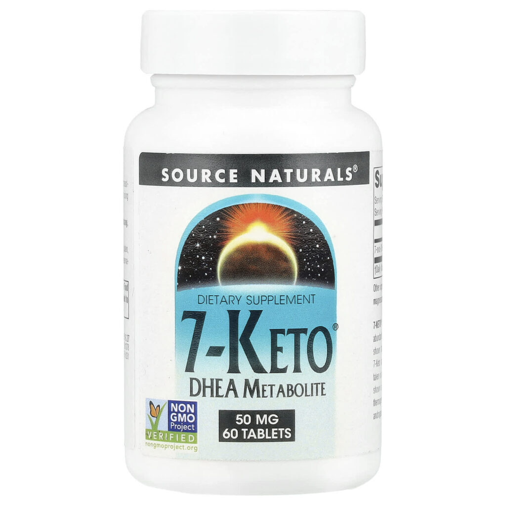 Source Naturals 7-Keto® Metabólito do DHEA 50 mg 60 Comprimidos