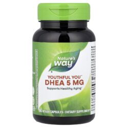 Natures Way Youthful You™ DHEA 5 mg 60 Cápsulas Veganas