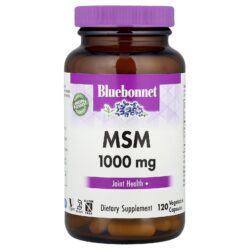 Bluebonnet Nutrition MSM 1000 mg 120 Cápsulas Vegetais