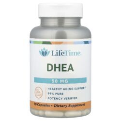 LifeTime Vitamins DHEA 90 Cápsulas (25 mg por Cápsula)