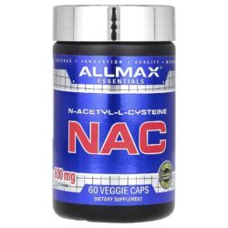 ALLMAX Essentials NAC 600 mg 60 Cápsulas Vegetais