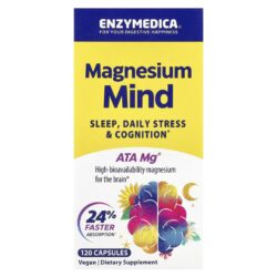 Enzymedica Magnesium Mind 120 Cápsulas