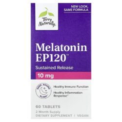 Terry Naturally Melatonina EP120™ Liberação Gradual 10 mg 60 Comprimidos