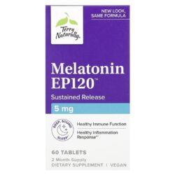 Terry Naturally Melatonina EP120 5 mg 60 Comprimidos