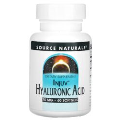 Source Naturals Ácido Hialurônico Injuv 60 Cápsulas Softgel