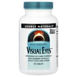 Source Naturals Visual Eyes Completo multinutrientes 90 tabletes