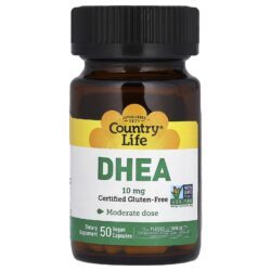 Country Life DHEA 10 mg 50 Cápsulas Veganas