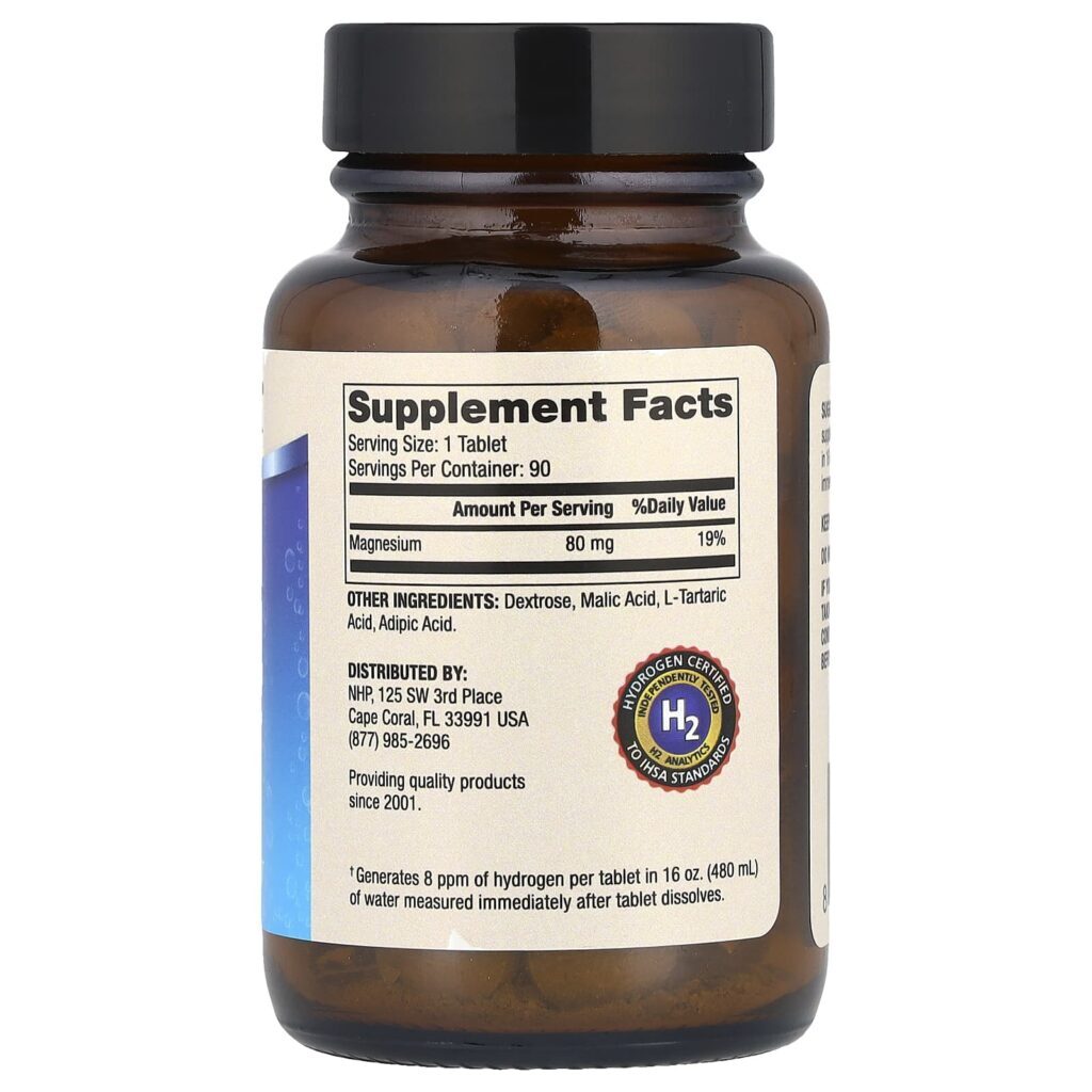 Dr. Mercola Hidrogênio Molecular H2 90 Comprimidos - Imagem 2