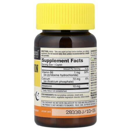 Mason Natural Melatonina 10 mg 60 Cápsulas - Imagem 2