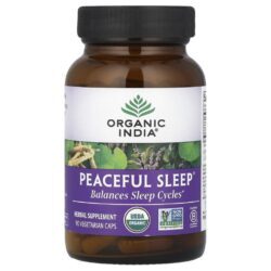 Organic India Peaceful Sleep® 90 Cápsulas Vegetarianas