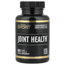 California Gold Nutrition Sport Saúde das Articulações com MSM Cloridrato de Glicosamina Sulfato de Condroitina Cúrcuma e Bosvélia 90 Cápsulas Vegetais