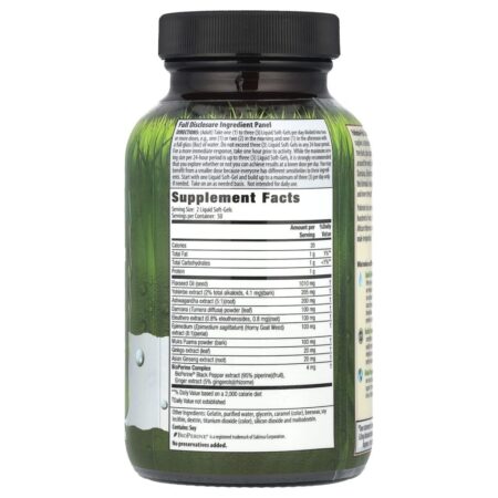 Irwin Naturals Yohimbe-Plus® Aprimoramento Máximo 100 Cápsulas Softgel Líquidas - Imagem 2