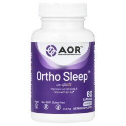 Advanced Orthomolecular Research AOR Ortho Sleep com Cyracos 443 mg 60 Cápsulas (221 mg por Cápsula)