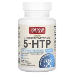 Jarrow Formulas 5-HTP 50 mg 90 Cápsulas Vegetais