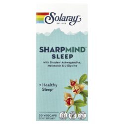 Solaray SharpMind™ para o Sono 30 Cápsulas Vegetais