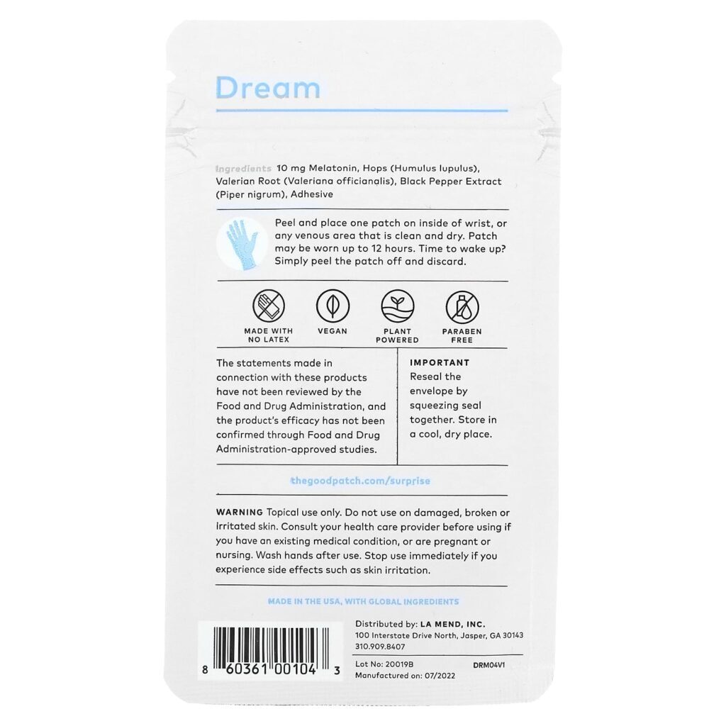 The Good Patch Dream 4 Adesivos - Imagem 2