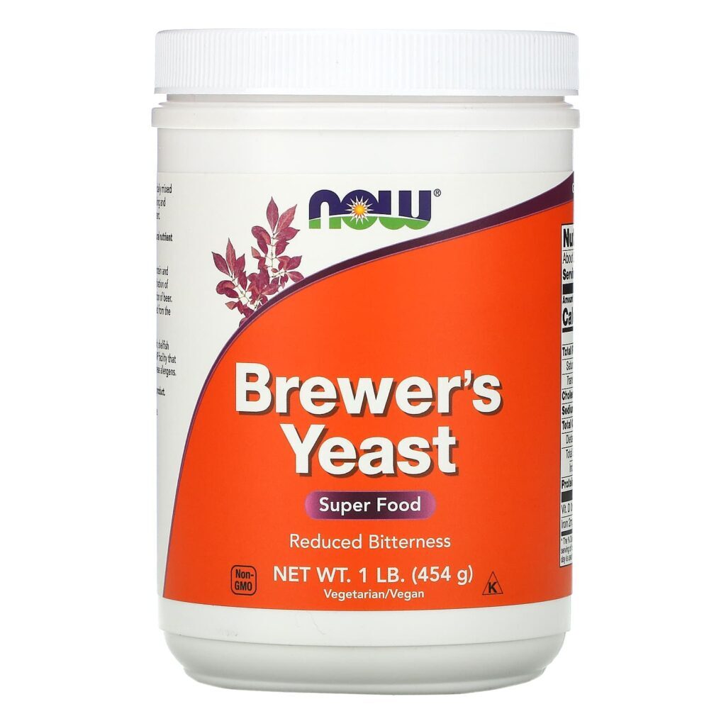 NOW Foods Levedura de Cerveja Super Alimento 454 g (1 lb)