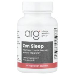 Allergy Research Group Zen Sleep 60 Cápsulas Vegetarianas