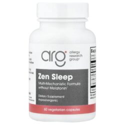 Allergy Research Group Zen Sleep 60 Cápsulas Vegetarianas