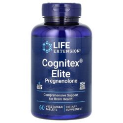 Life Extension Cognitex Elite Pregnenolone 60 Comprimidos Vegetarianos