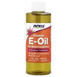 NOW Foods Óleo de Vitamina E com Tocoferóis Mistos 58 mg (87 UI) 118 ml (4 fl oz)