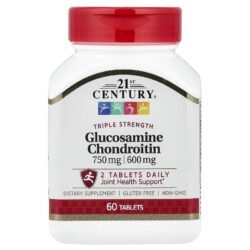 21st Century Glicosamina/Condroitina 60 Comprimidos