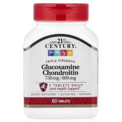 21st Century Glicosamina/Condroitina 60 Comprimidos