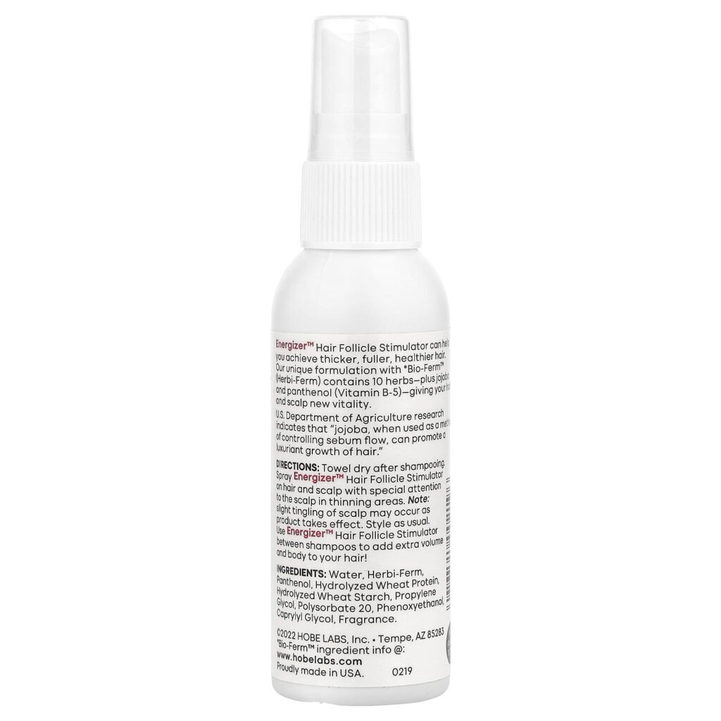 Hobe Labs Energizer™ Estimulador do Folículo Capilar 59 ml (2 fl oz) - Imagem 2