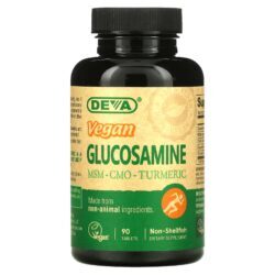 Deva Glicosamina Vegana com MSM e CMO 90 Comprimidos