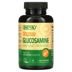 Deva Glicosamina Vegana com MSM e CMO 90 Comprimidos