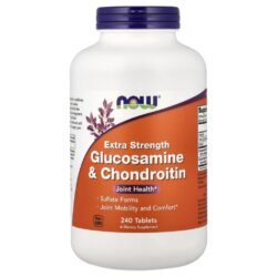 NOW Foods Glicosamina e Condroitina 240 Comprimidos