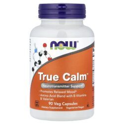NOW Foods True Calm™ 90 Cápsulas Vegetais