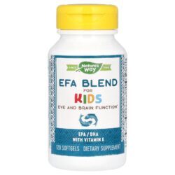 Natures Way Mistura EFA para Crianças 120 Cápsulas Softgel