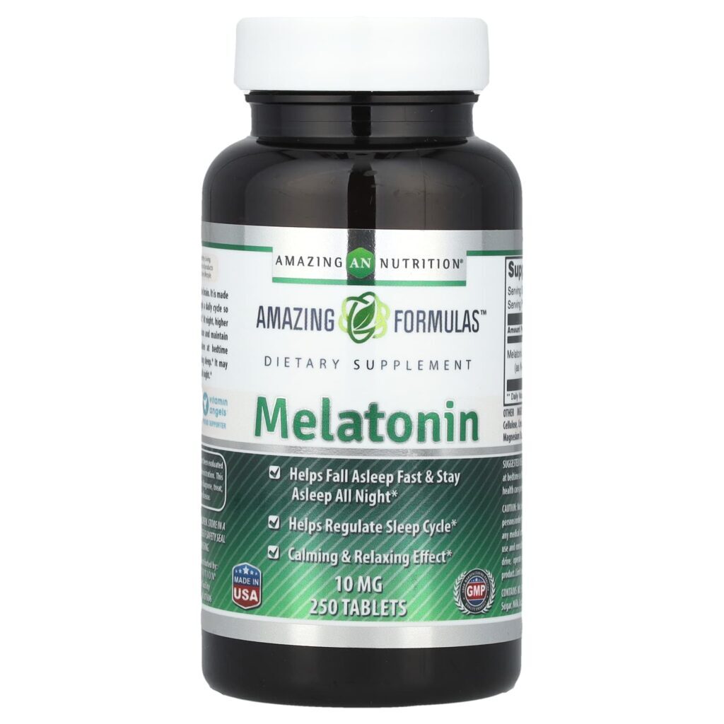 Amazing Nutrition Melatonina 10 mg 250 comprimidos