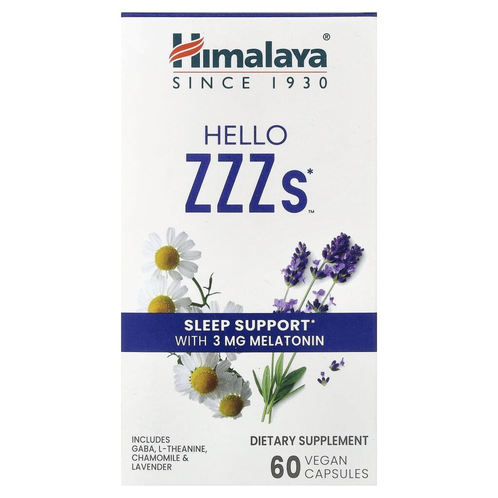 Himalaya Hello ZZZs™ 60 Cápsulas Veganas