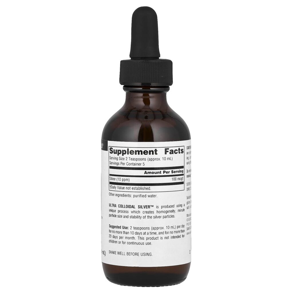 Source Naturals Ultra Colloidal Silver™ 5914 ml (2 fl oz) - Imagem 2