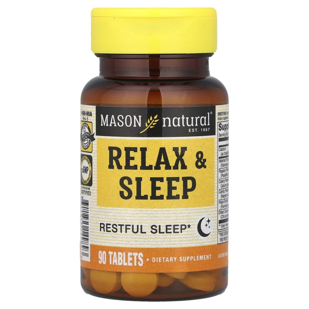 Mason Natural Relaxamento e Sono 90 Comprimidos