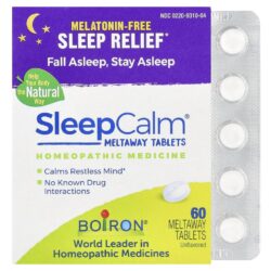 Boiron SleepCalm® Sem Sabor 60 Comprimidos Orodispersíveis