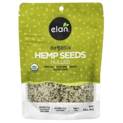 Elan Sementes de Cânhamo Orgânico Descascados 165 g (58 oz)
